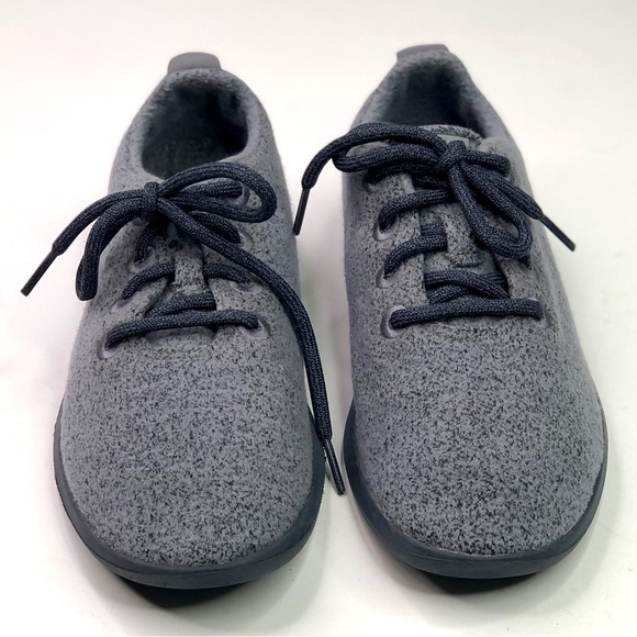 allbirds wool runners trainers sneakers lace up grey speckle merino wool size 8 - Picture 10 of 10